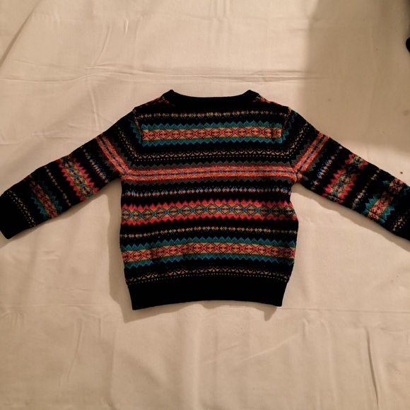 Baby Gap Toddler Sweater 18-24 Months Fair Isle Knit Long Sleeve - Picture 5 of 7
